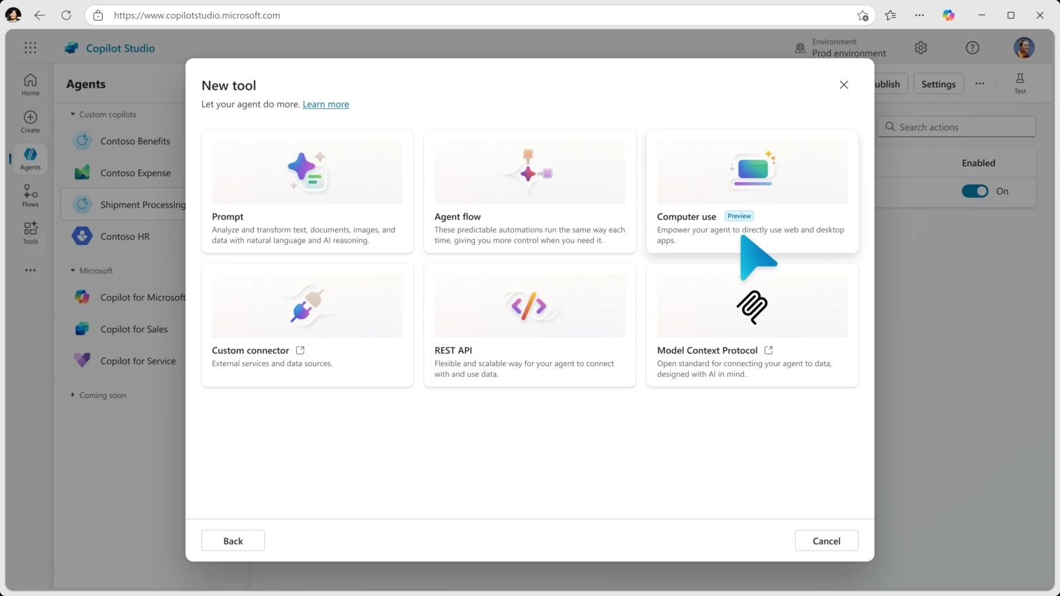 Microsoft Nâng Cấp Copilot Studio Với Tính Năng 'computer Use' – Ai Giờ đây Có Thể Thao Tác Như Con Người Trên Web Và ứng Dụng