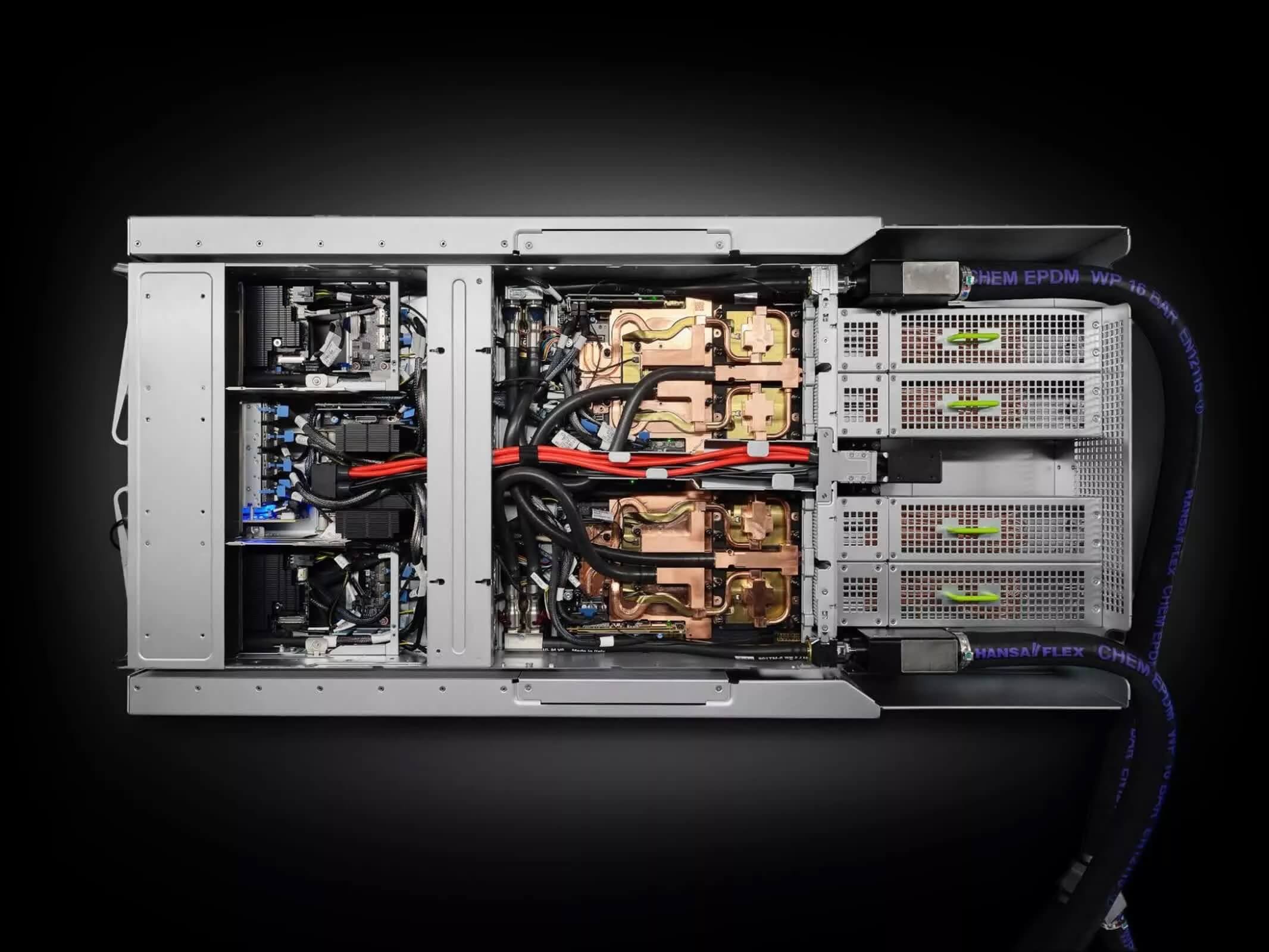Nvidia Ra Mắt Các Hệ Thống Rack Ai Mới Với Liquid Cooling Featured