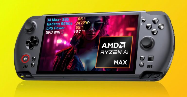 GPD Win 5 chính thức ra mắt: Máy chơi game cầm tay đầu tiên dùng AMD Ryzen AI Max+ 395