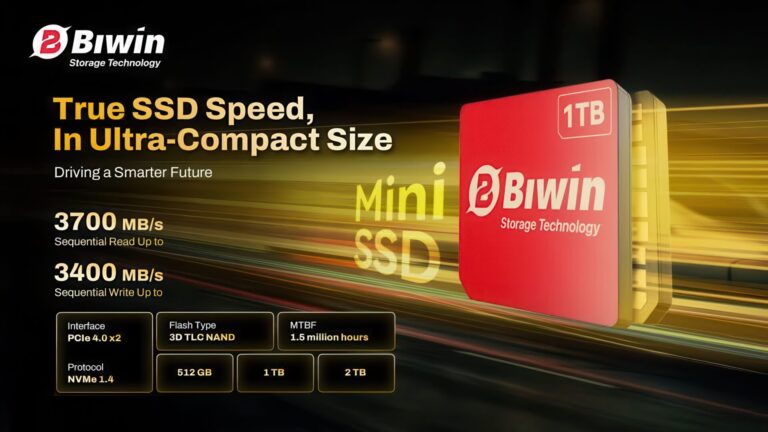 Mini Ssd Chuẩn Lưu Trữ Nvme Siêu Nhỏ Gọn Cho Thiết Bị Di động Thế Hệ Mới Featured