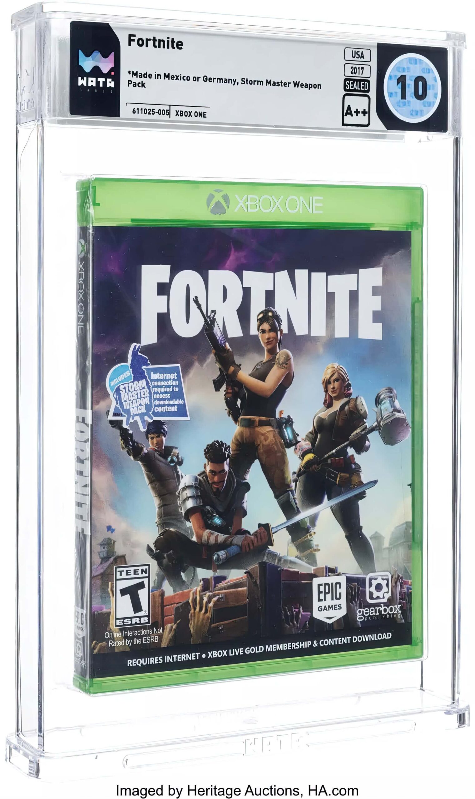 Phiên bản vật lý của Fortnite vừa được bán đấu giá 42.500 USD