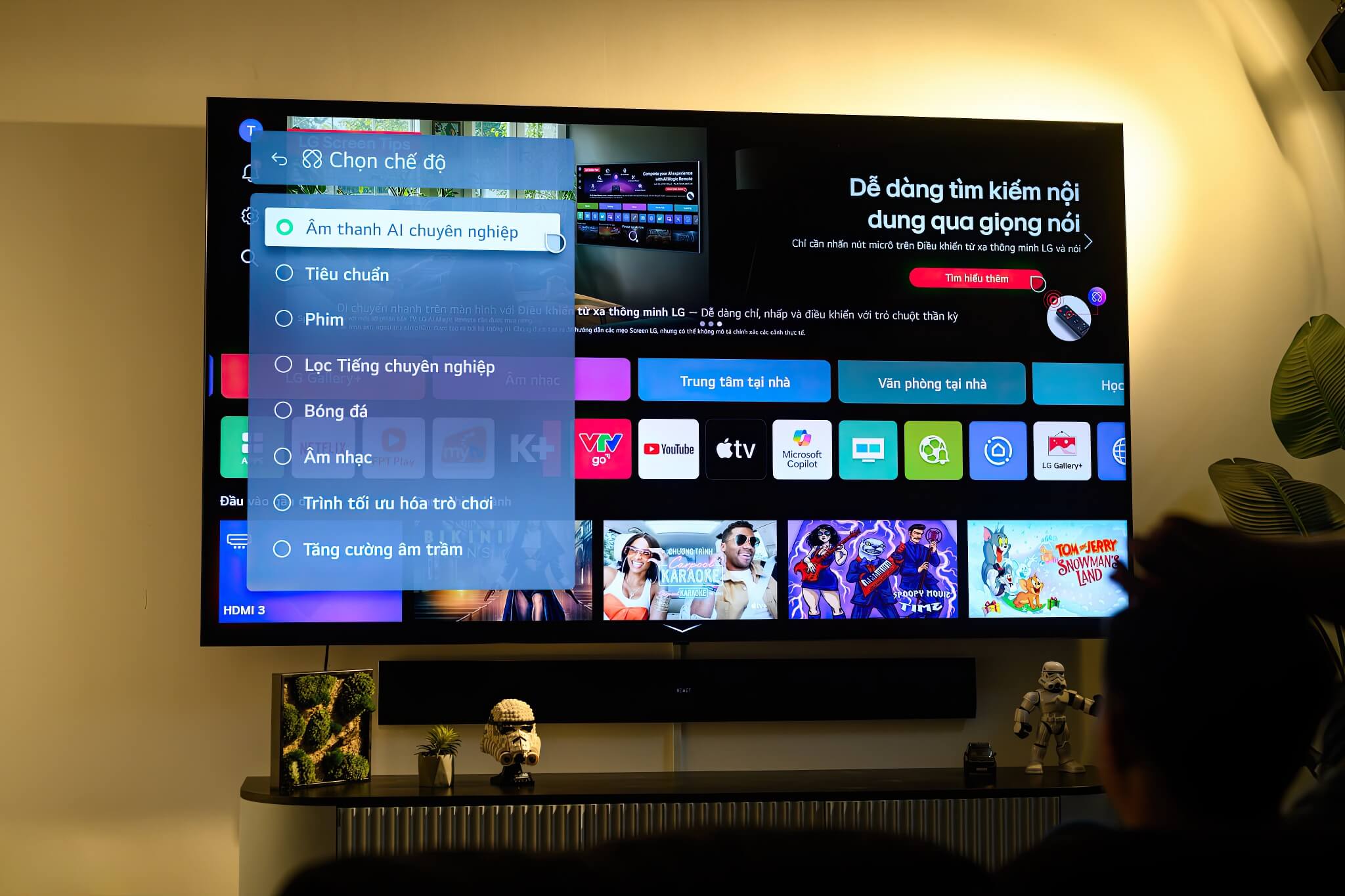 Người dùng tố LG Smart TV tự cài Microsoft Copilot sau cập nhật