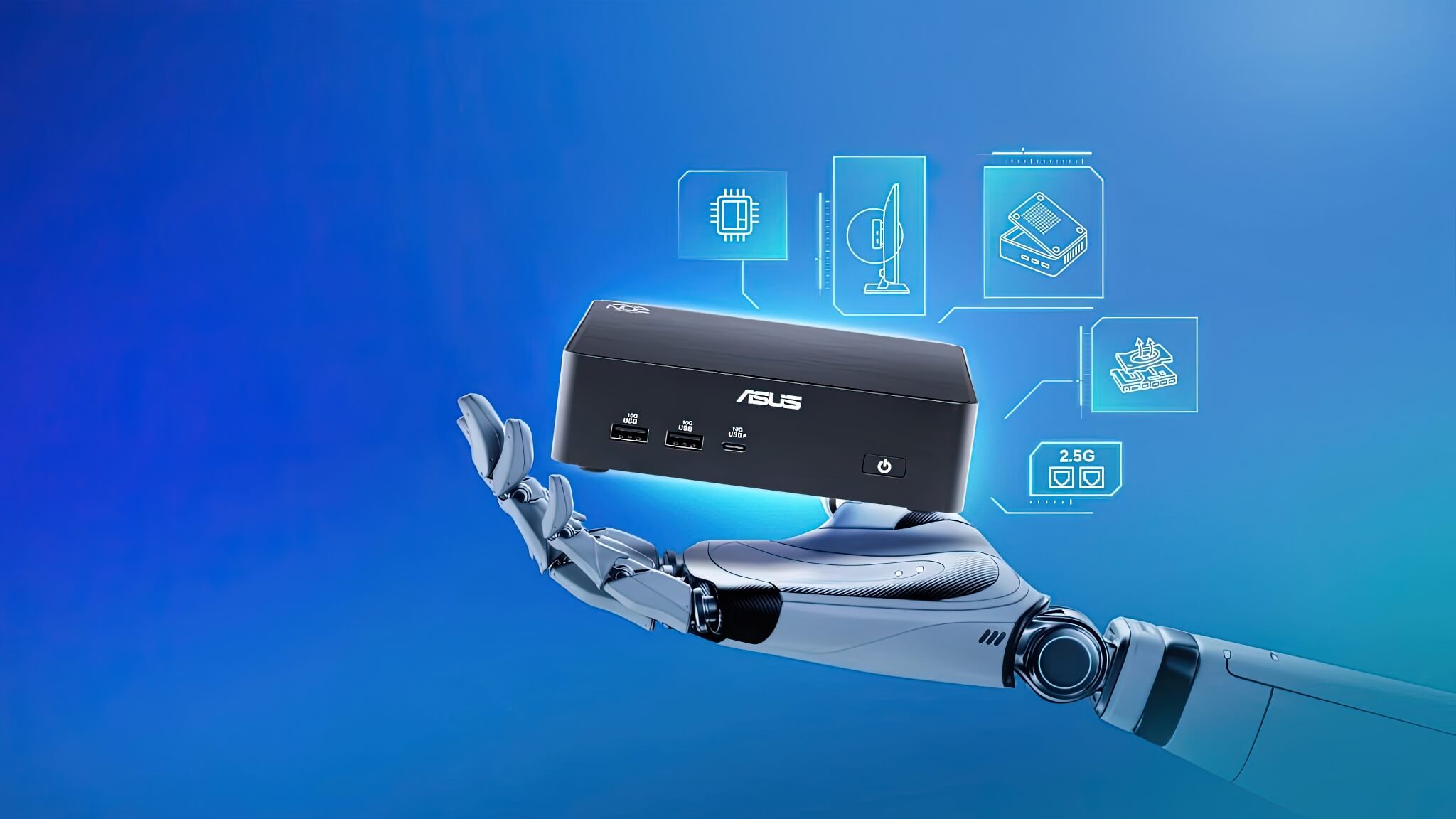 ASUS NUC 16 PRO - Sức mạnh đồ họa và AI trong thân xác tí hon