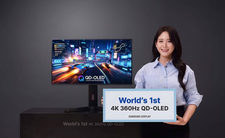 Tấm nền QD-OLED mới của Samsung xóa bỏ rào cản giữa độ phân giải 4K và tần số quét cao