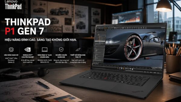 ThinkPad P1 Gen 7 có đủ sức cân render 3D và CAD chuyên nghiệp?
