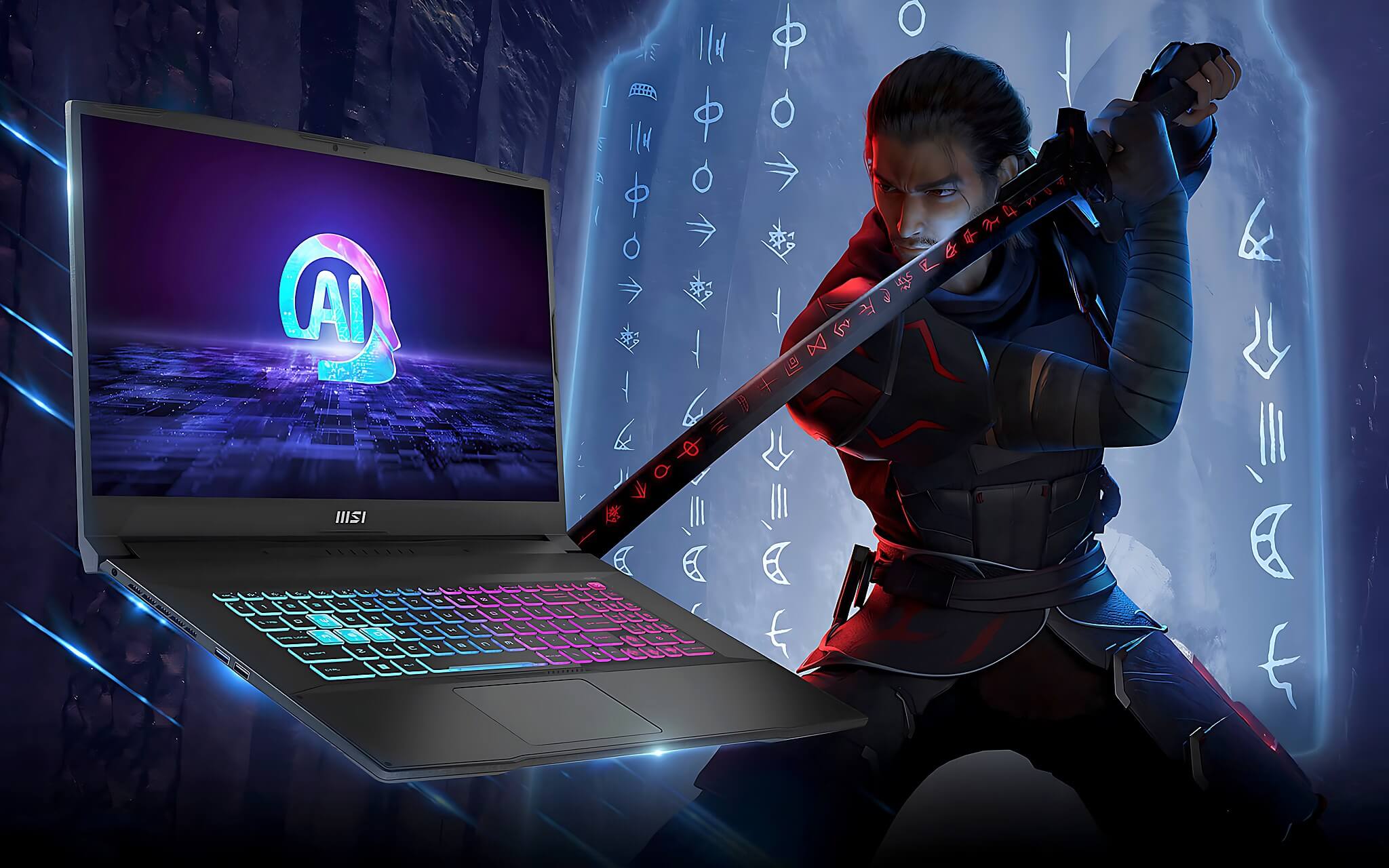 Laptop gaming MSI Katana A17 AI với Ryzen 9 8945HS và RTX 4070 Laptop gaming MSI Katana A17 AI với Ryzen 9 8945HS và RTX 4070