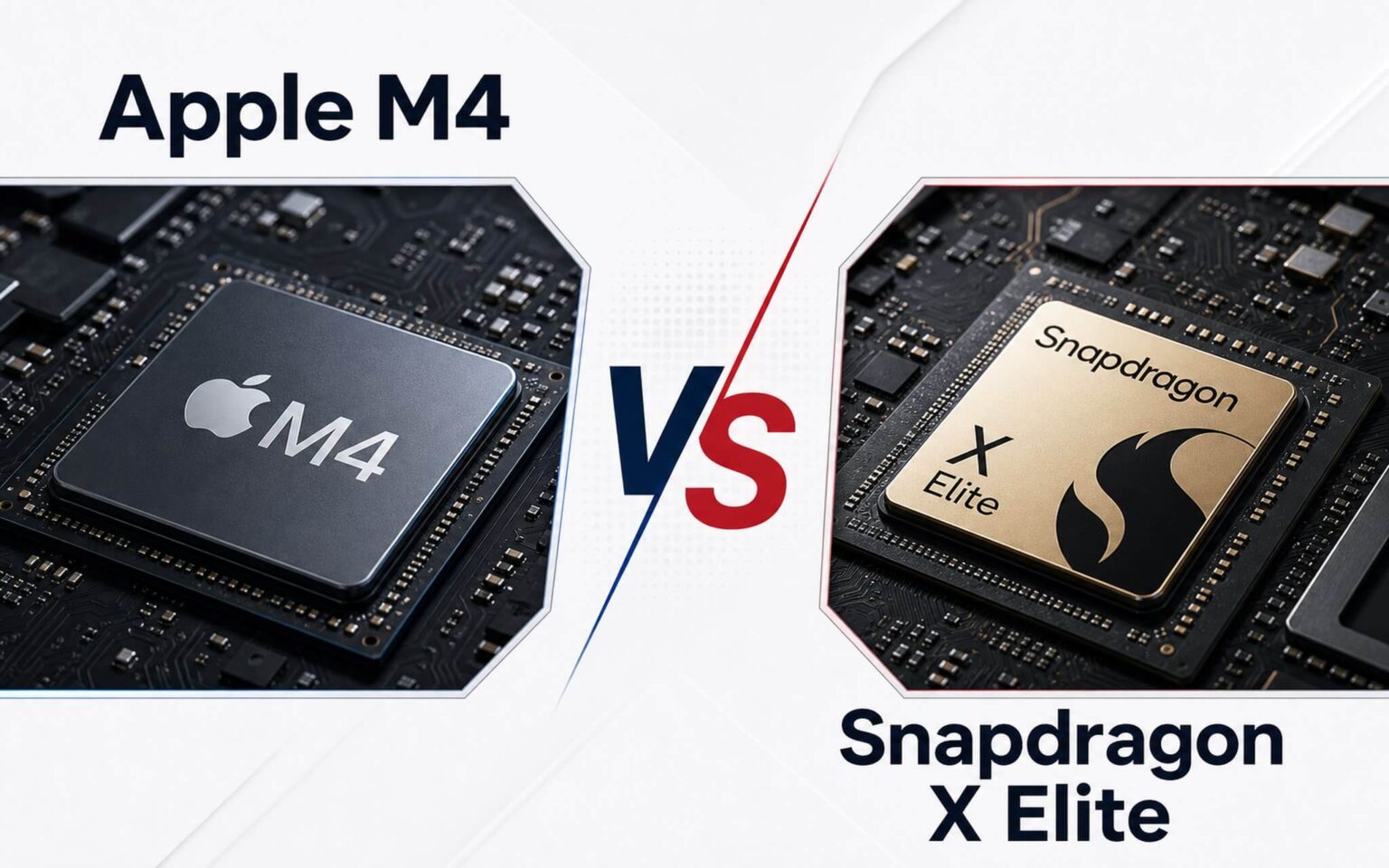 Apple M4 hay Snapdragon X Elite cho người hay đi công tác?