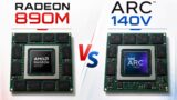 Radeon 890M hay Arc 140V cho iGPU laptop mỏng nhẹ?