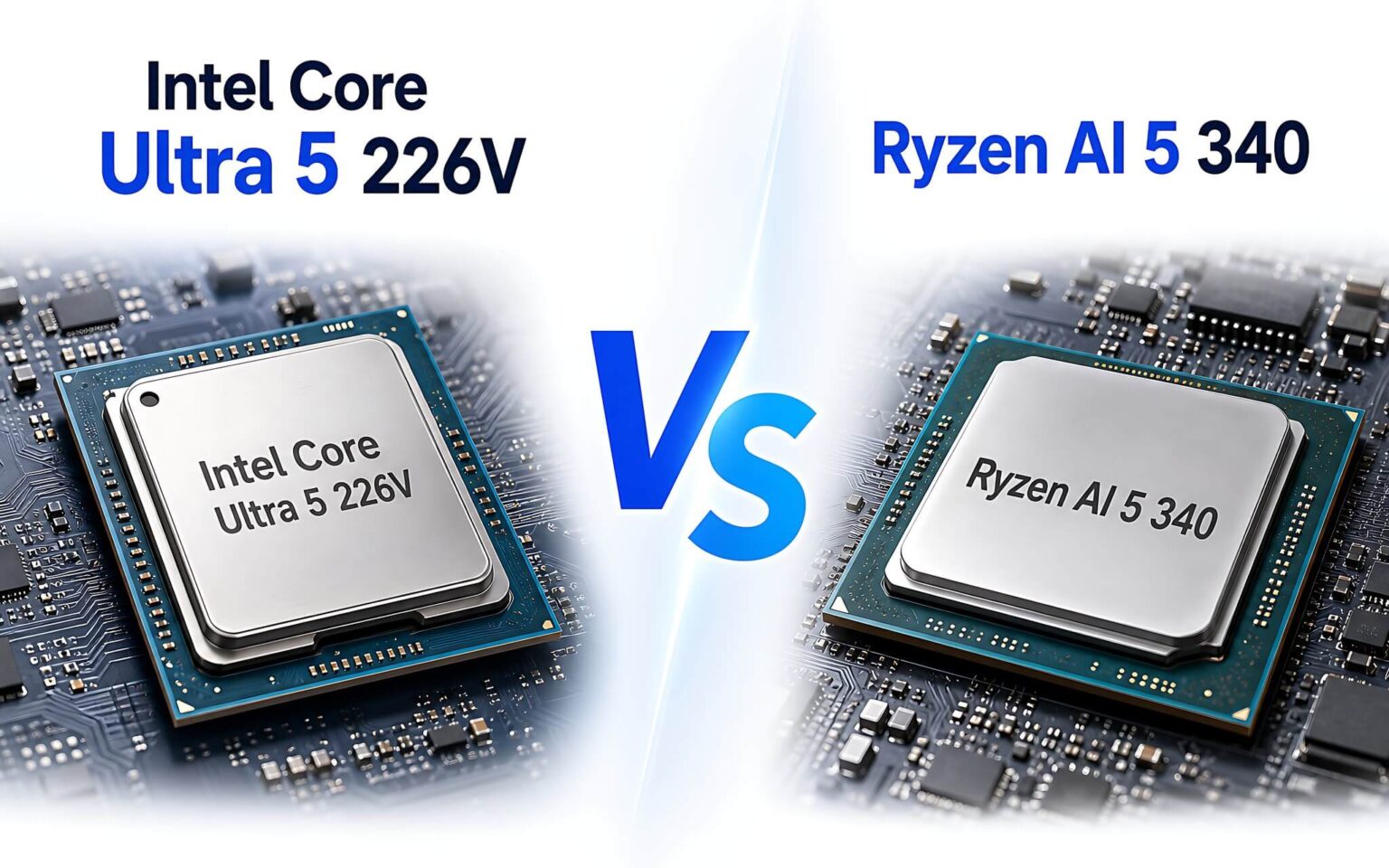 Intel Core Ultra 5 226V và Ryzen AI 5 340: ưu tiên pin hay đa nhân?