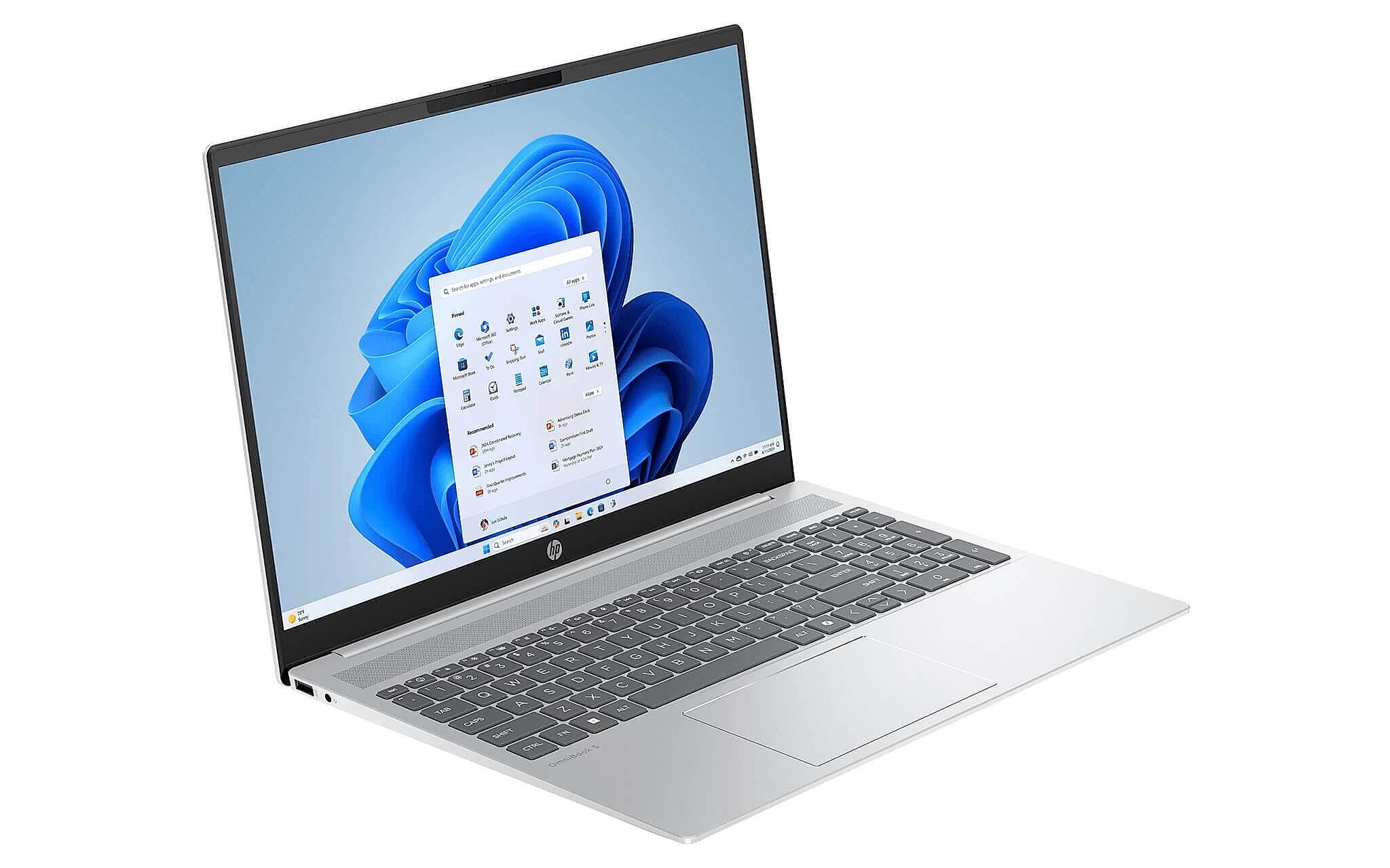 HP OmniBook 5 LaptopAI 16 inch HP OmniBook 5 AI 16 inch, laptop mỏng nhẹ nền tảng Ryzen AI với iGPU Radeon