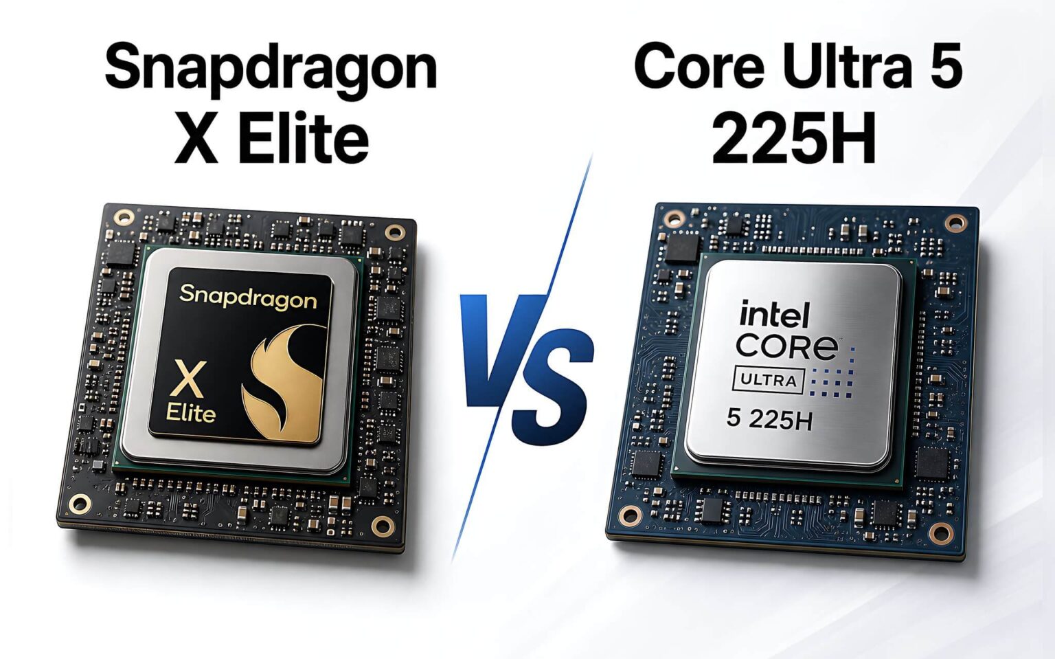 Laptop AI agent: Snapdragon X Elite và Core Ultra 5 225H, đâu là lựa chọn?