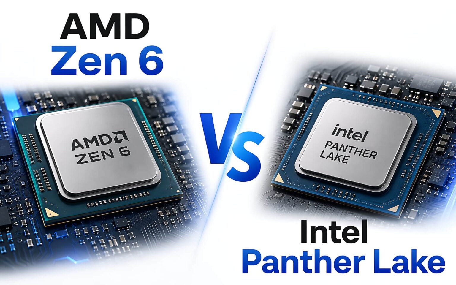 AMD Zen 6 vs Intel Panther Lake: Cuộc đối đầu ở tầng kiến trúc chip