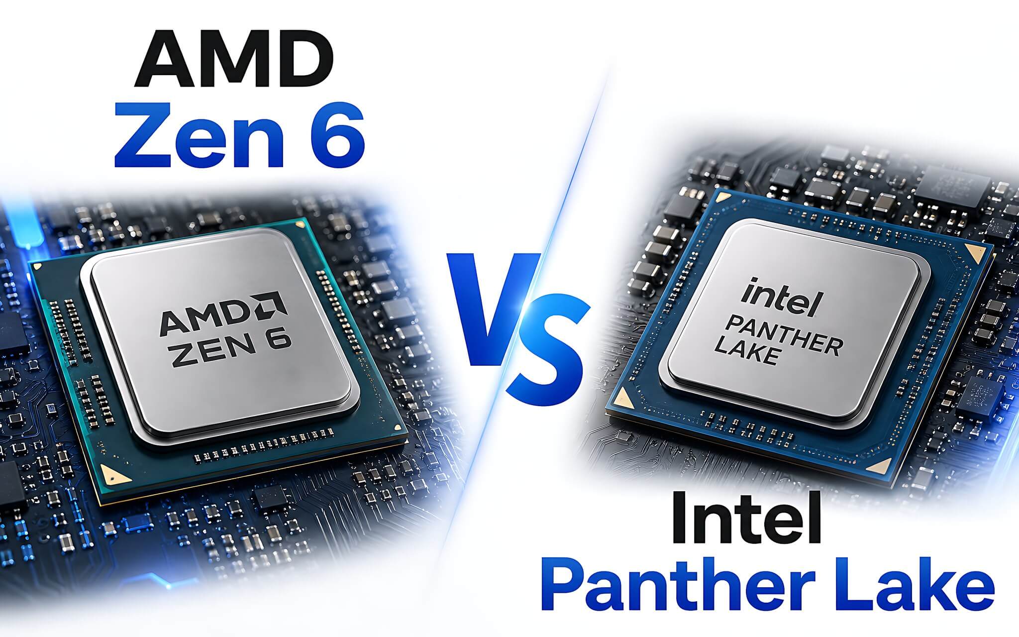 AMD Zen 6 vs Intel Panther Lake: Cuộc đối đầu ở tầng kiến trúc chip