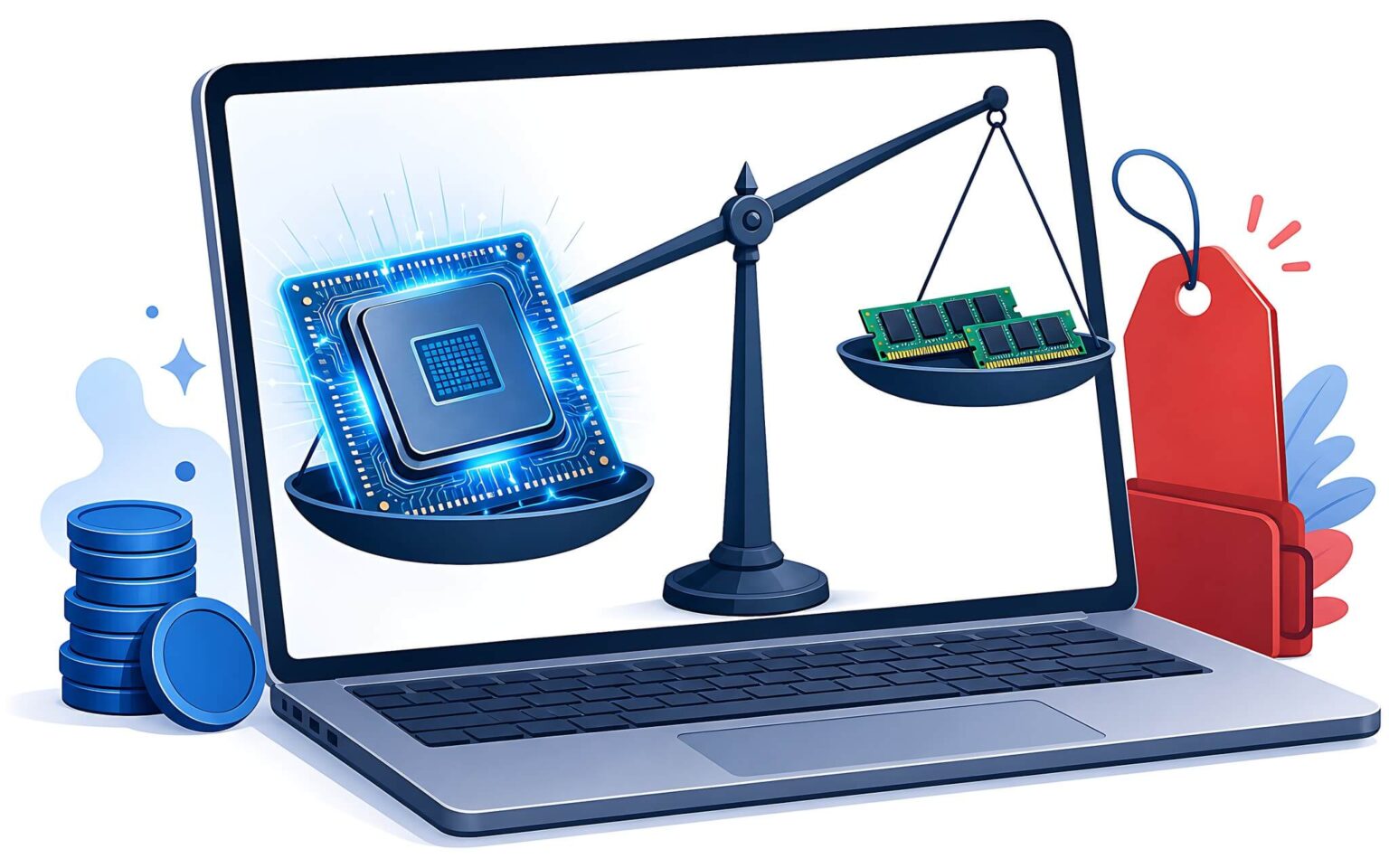 Chọn cấu hình laptop: Đừng dồn tiền cho CPU mà bỏ quên dung lượng RAM