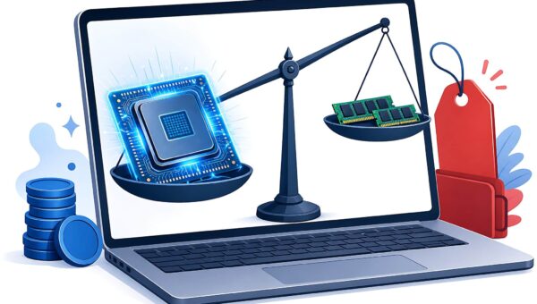 Chọn cấu hình laptop: Đừng dồn tiền cho CPU mà bỏ quên dung lượng RAM