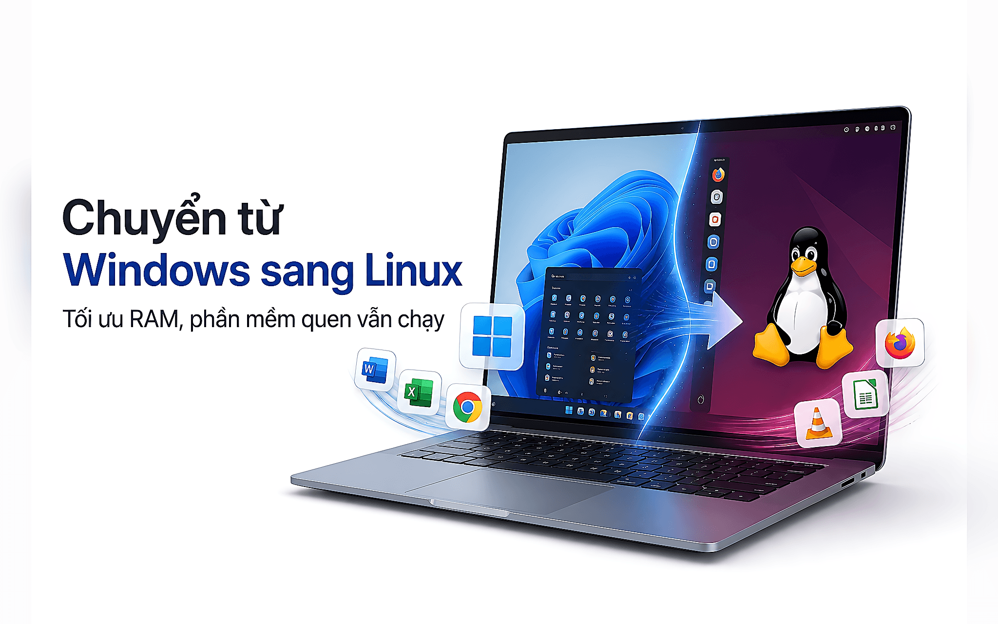 Chuyển từ Windows sang Linux có tối ưu RAM và vẫn cài được phần mềm quen thuộc?