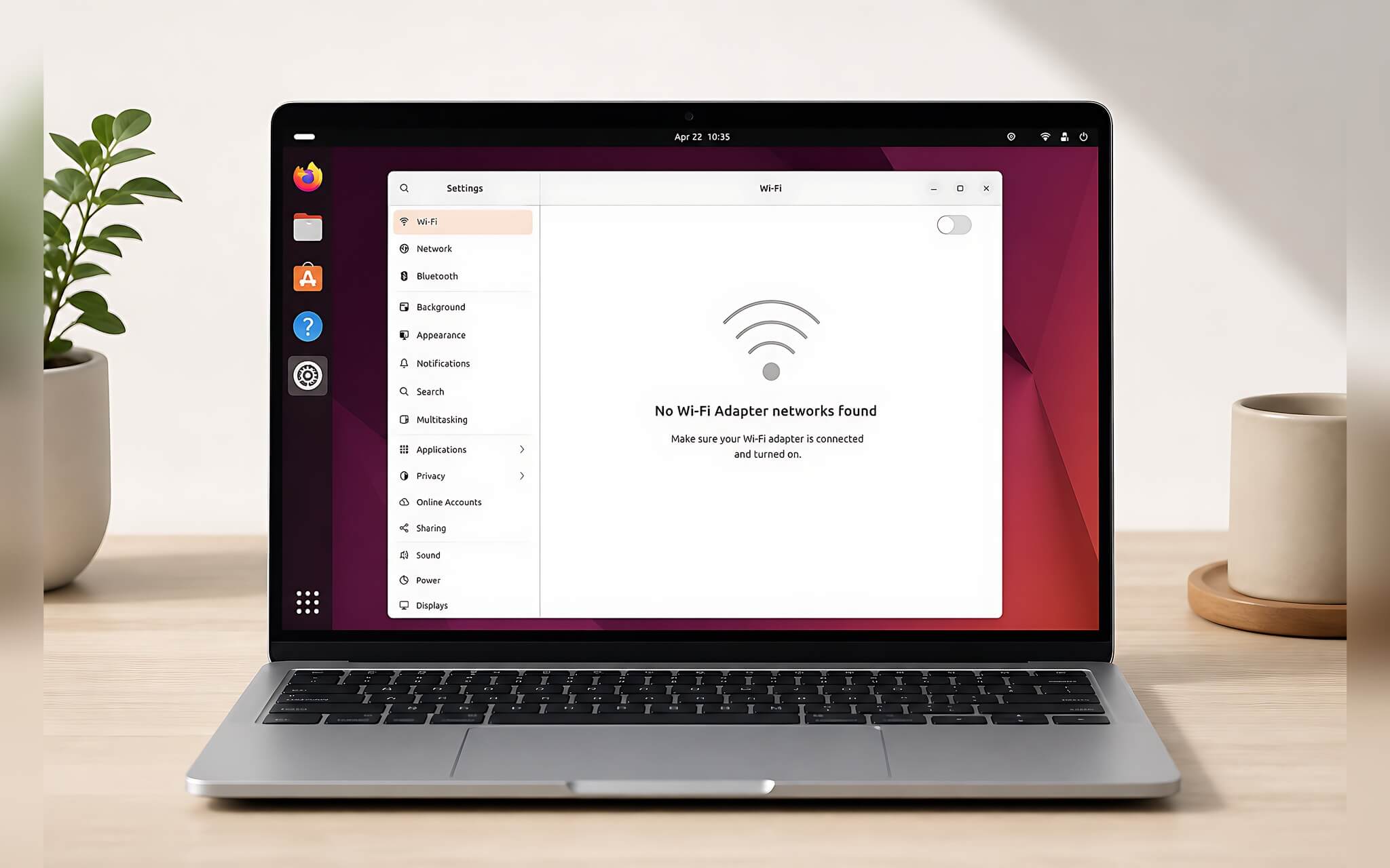 Driver Wi-Fi Ubuntu: Nhận card mà không hiển thị danh sách mạng