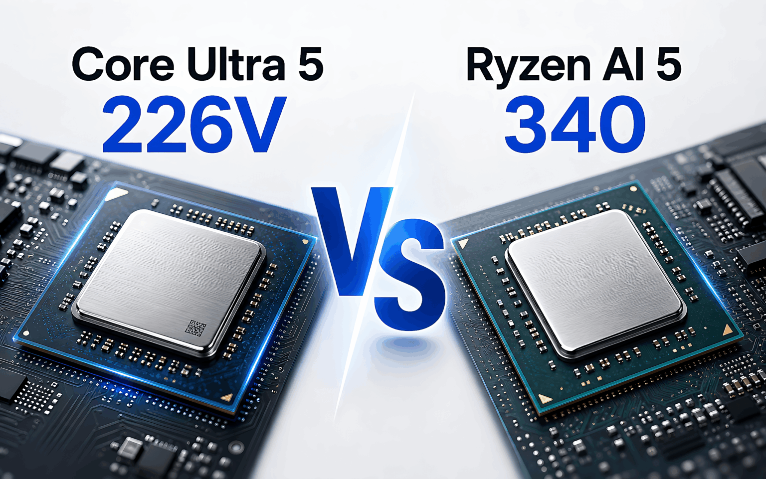 Intel Core Ultra 5 226V và Ryzen AI 5 340: Ưu tiên pin hay đa nhân?