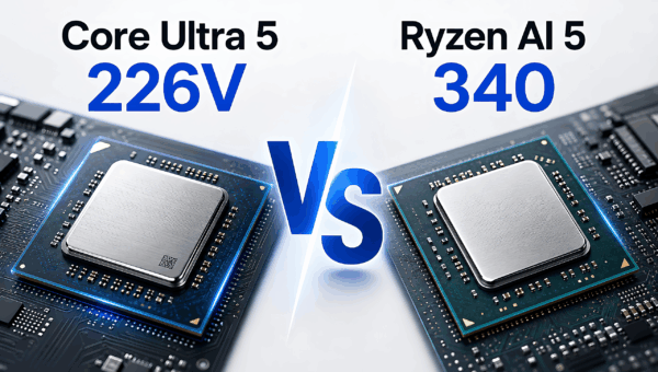 Intel Core Ultra 5 226V và Ryzen AI 5 340: Ưu tiên pin hay đa nhân?