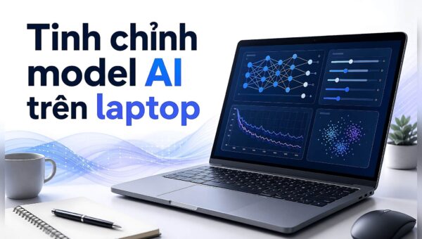 Laptop chạy AI: 8GB VRAM tinh chỉnh model được tới mức nào?