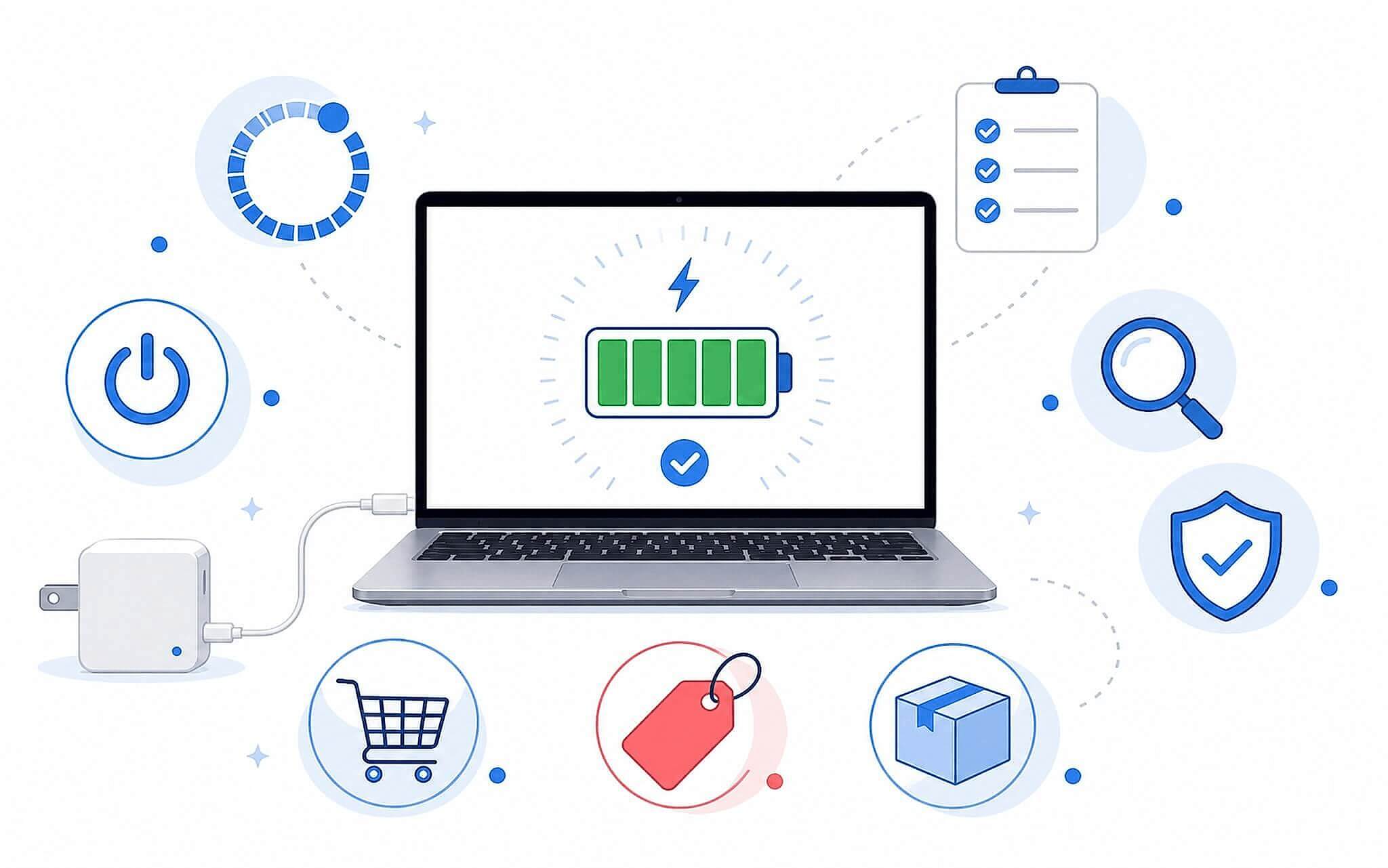 Phương pháp quản lý nguồn điện và sạc laptop khi nào đầy pin Phương pháp quản lý nguồn điện và sạc laptop khi nào đầy pin