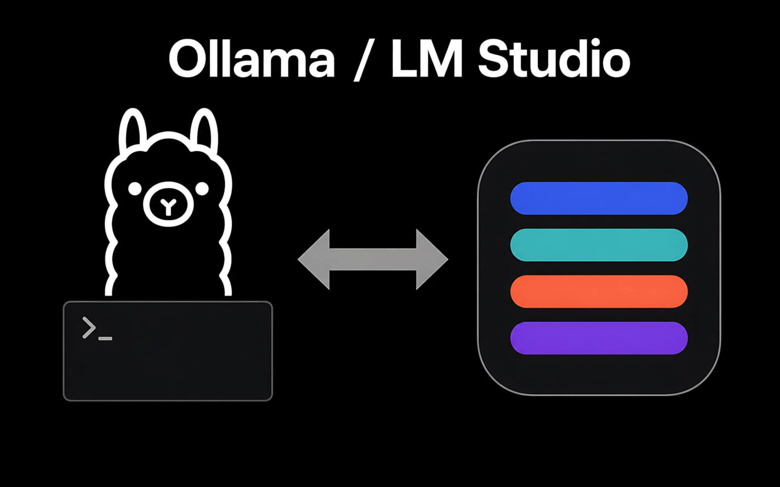 Ollama và LM Studio: Dùng lệnh terminal tối giản hay Phần mềm trực quan?