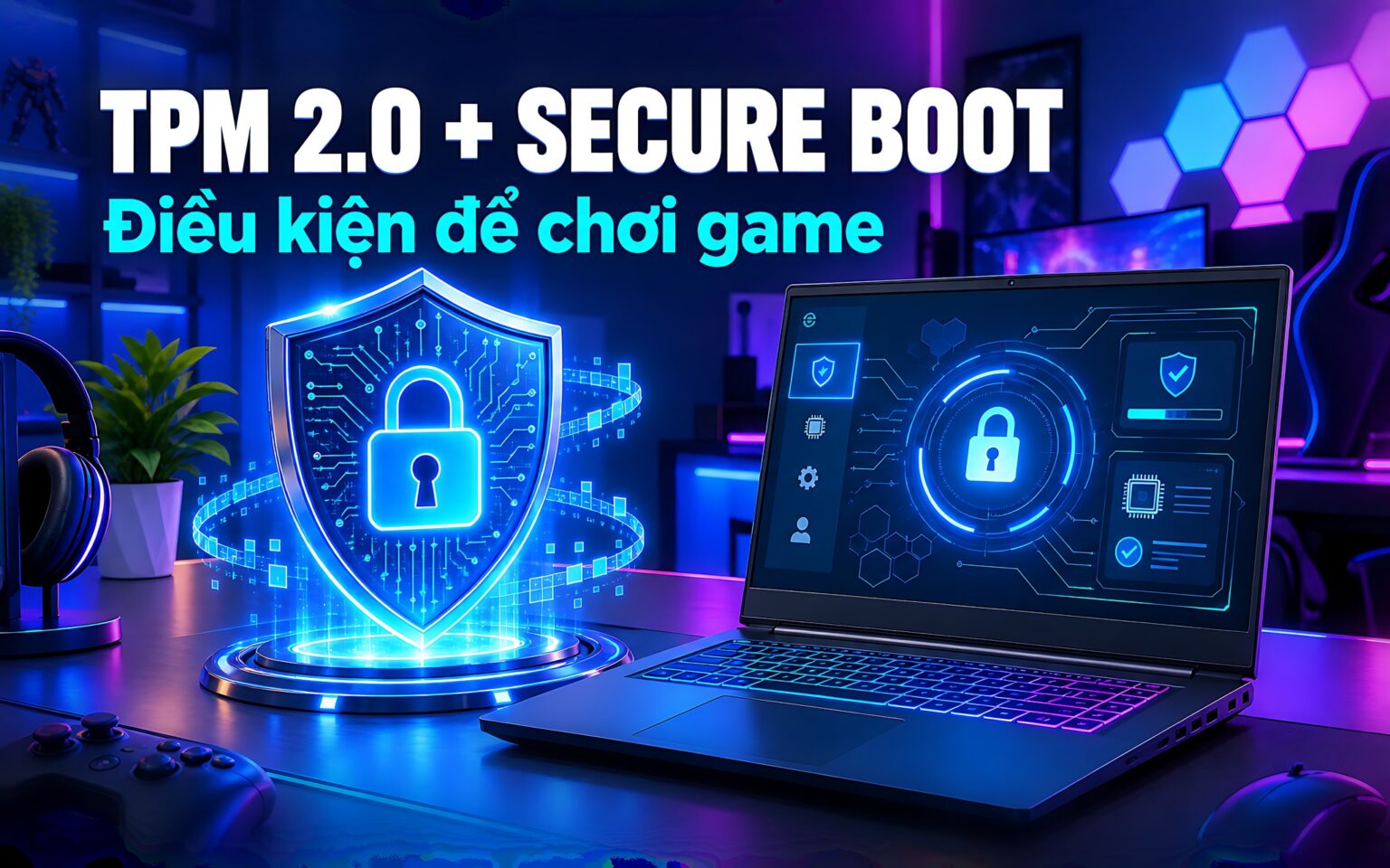 TPM 2.0 và Secure Boot: Điều kiện bảo mật để chơi Valorant