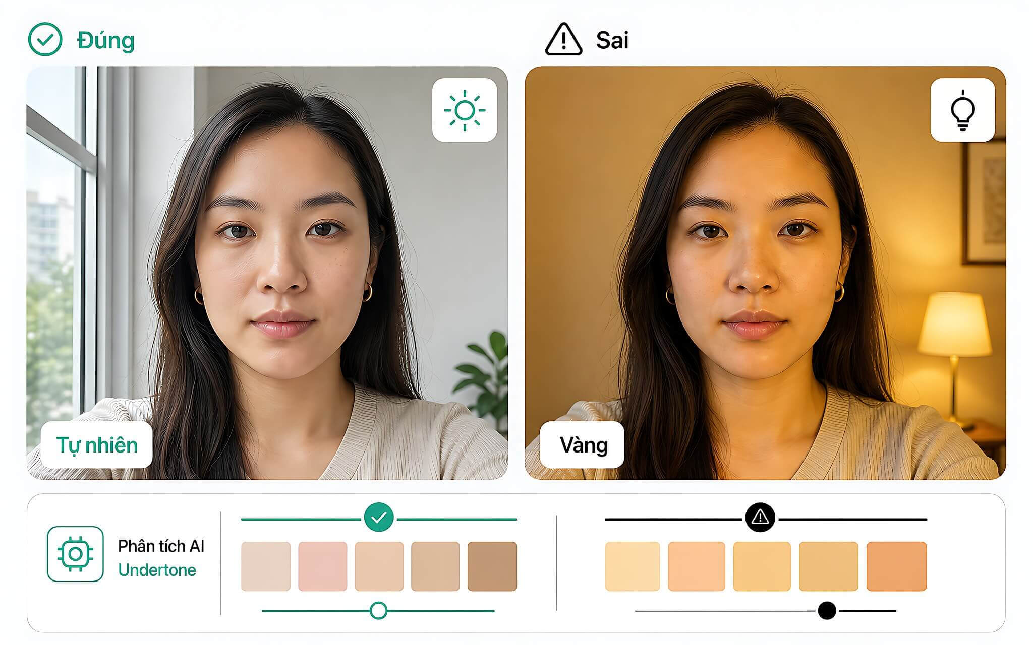 Ánh sáng chụp và cân bằng trắng quyết định kết quả ra sao Ánh sáng chụp và cân bằng trắng quyết định kết quả ra sao