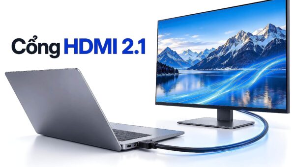Cổng HDMI 2.1 trên laptop - Lý do nhiều máy chỉ xuất được 4K 60Hz