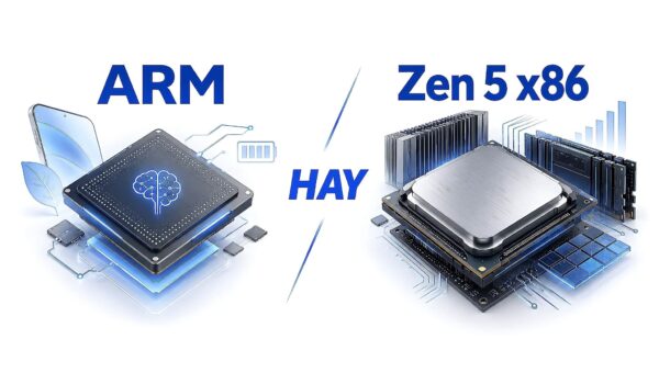 Laptop ARM đối đầu vi xử lý Zen 5 x86 - Cân nhắc tương thích hay pin