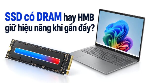 SSD có DRAM và Host Memory Buffer - Tốc độ đọc ghi khi ổ đầy 80%
