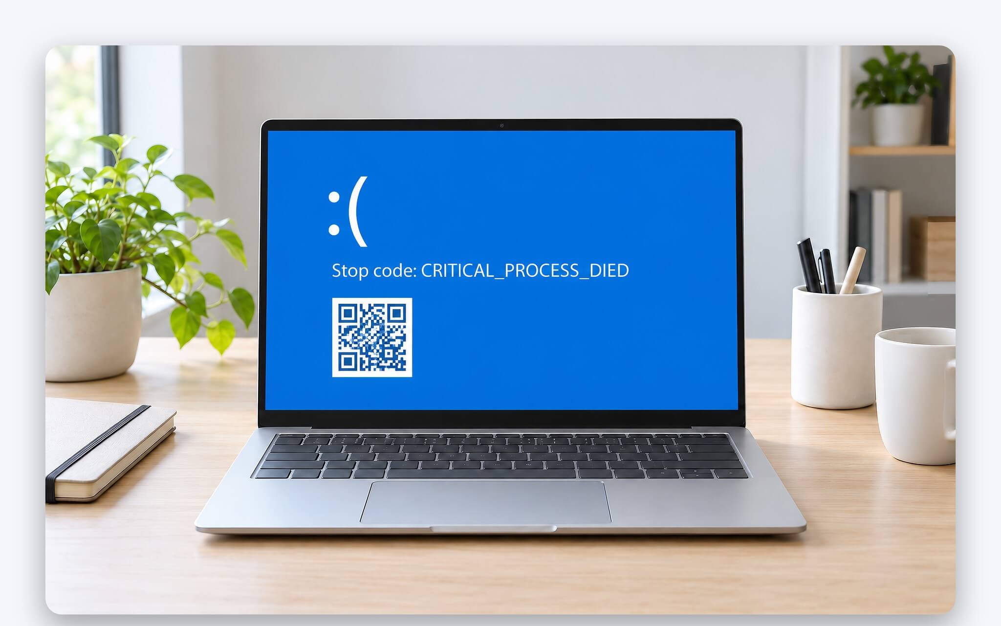 Đọc stop code trên màn hình lỗi và trong nhật ký Event Viewer