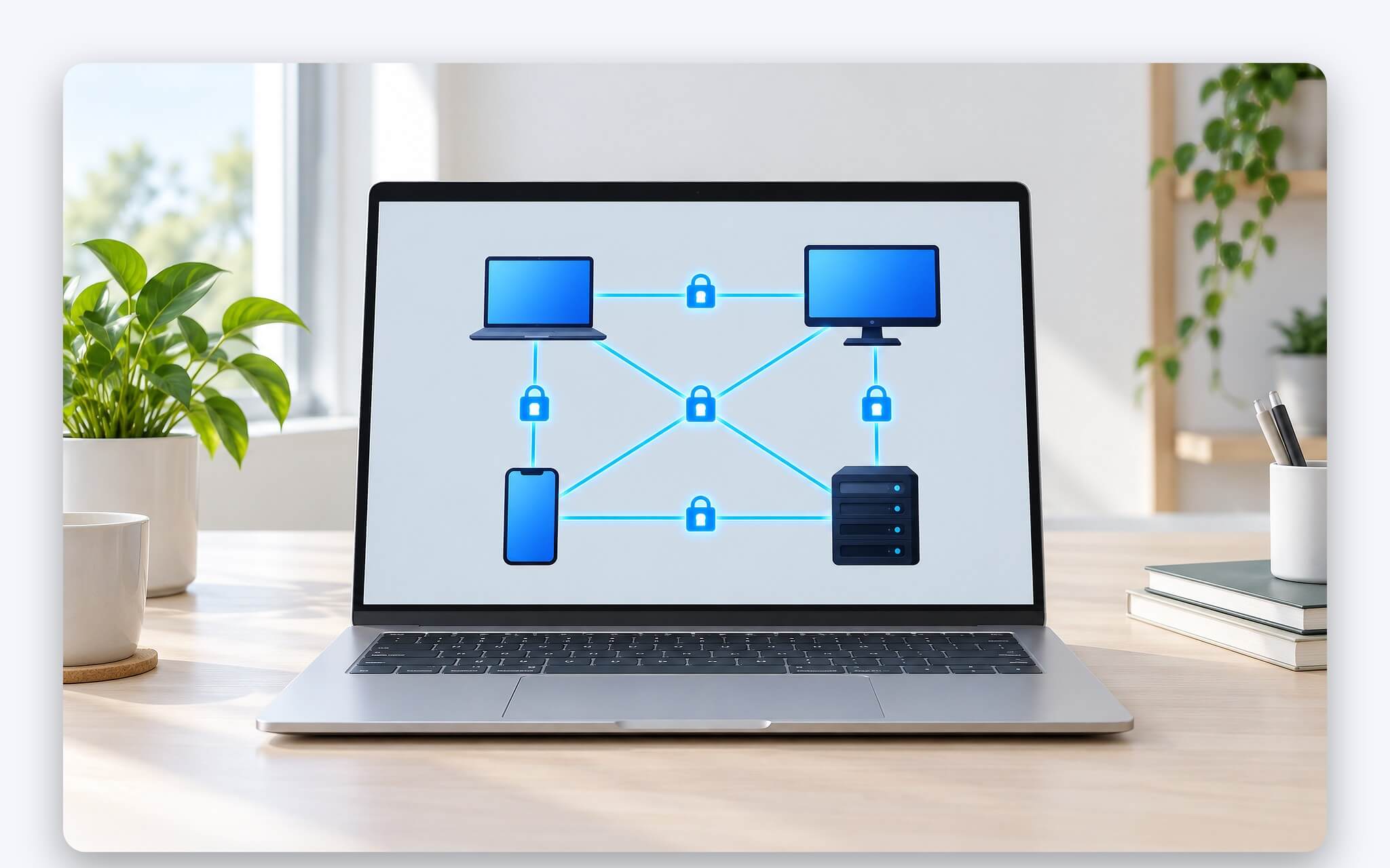 Tailscale dựng mạng riêng ảo dạng mesh nối laptop, máy bàn và điện thoại qua WireGuard